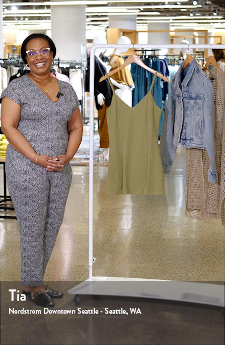 Sport Stretch Cotton Blend Mini Skort Dress, sales video thumbnail