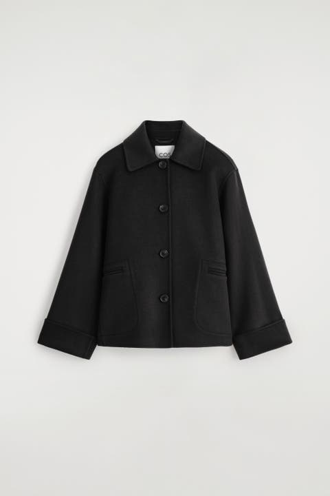 Double-Faced Wool Short Jacket