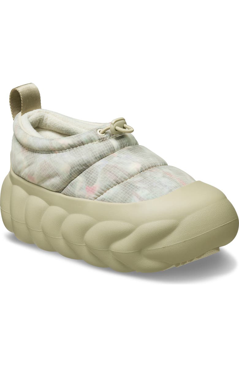 CROCS Overpuff Shorty Clog, Main, color, White