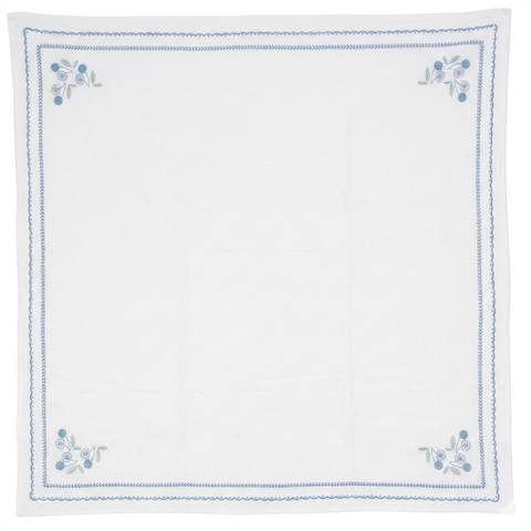 Cherry Embroidered Blanket (Baby)