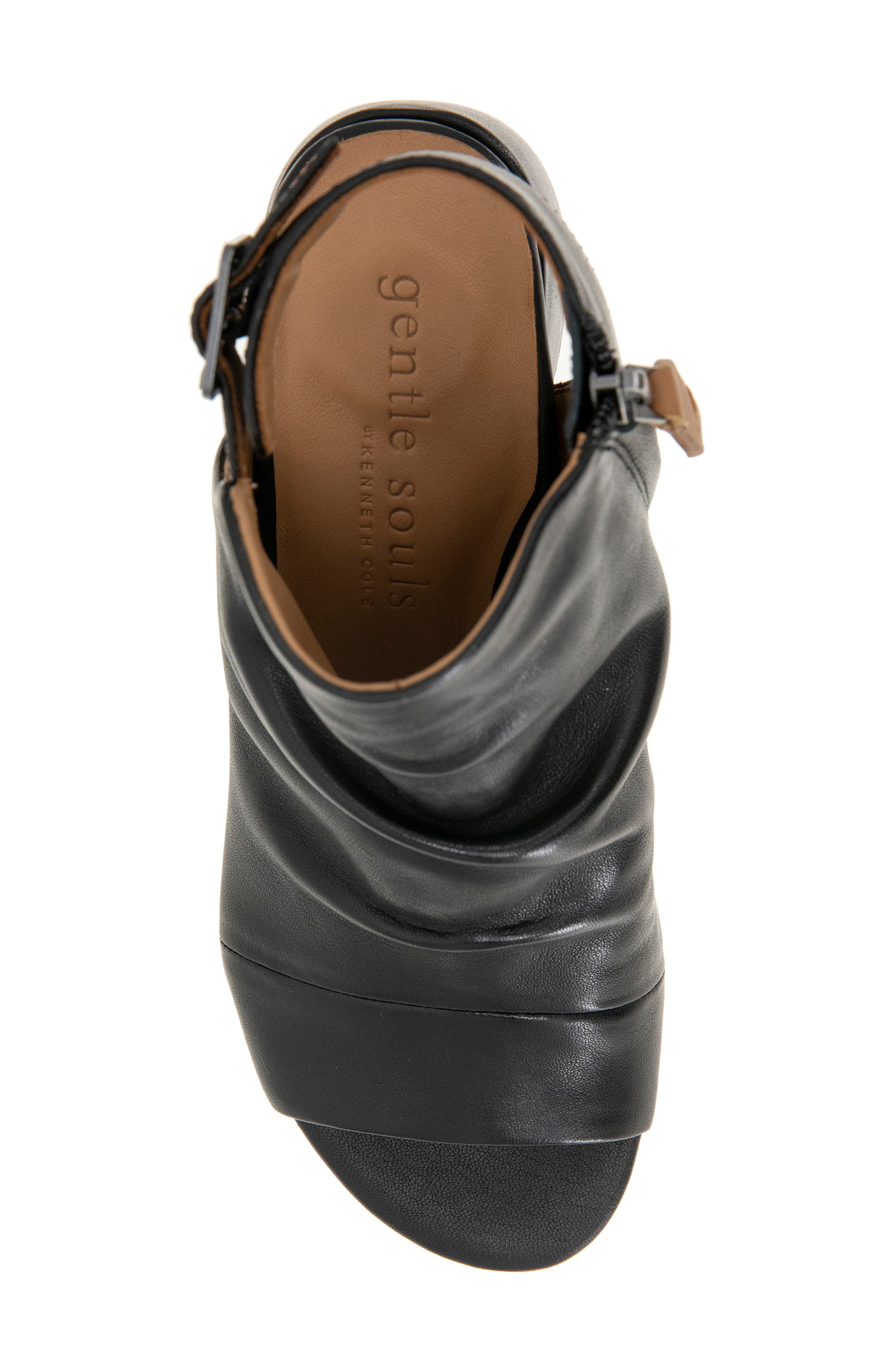 Gentle Souls Marrion Ankle Strap Sandal, Alternate, color, Black Leather