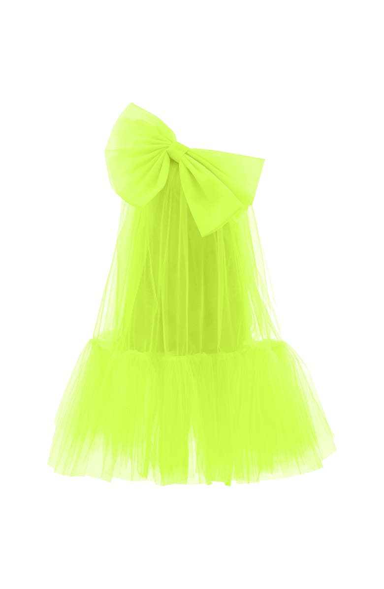 Tulleen Maggi Dress, Main, color, Neon Green