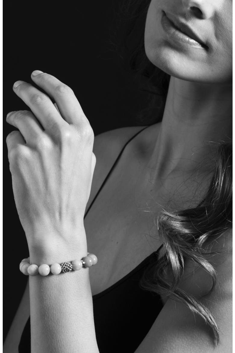Bead Stretch Bracelet, Alternate, color, TERRA JASPER