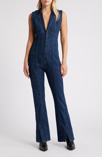 Free people denim jumper on sale