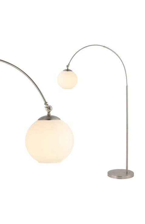 Nora 71" Coastal Vintage Iron LED Floor Lamp