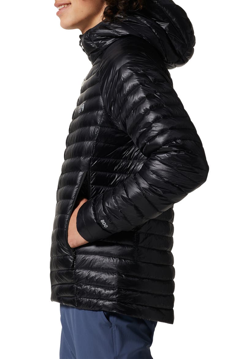 Men's Ghost Whisperer 2 Packable Hooded 800-Fill-Power Down Jacket, Alternate, color, BLACK