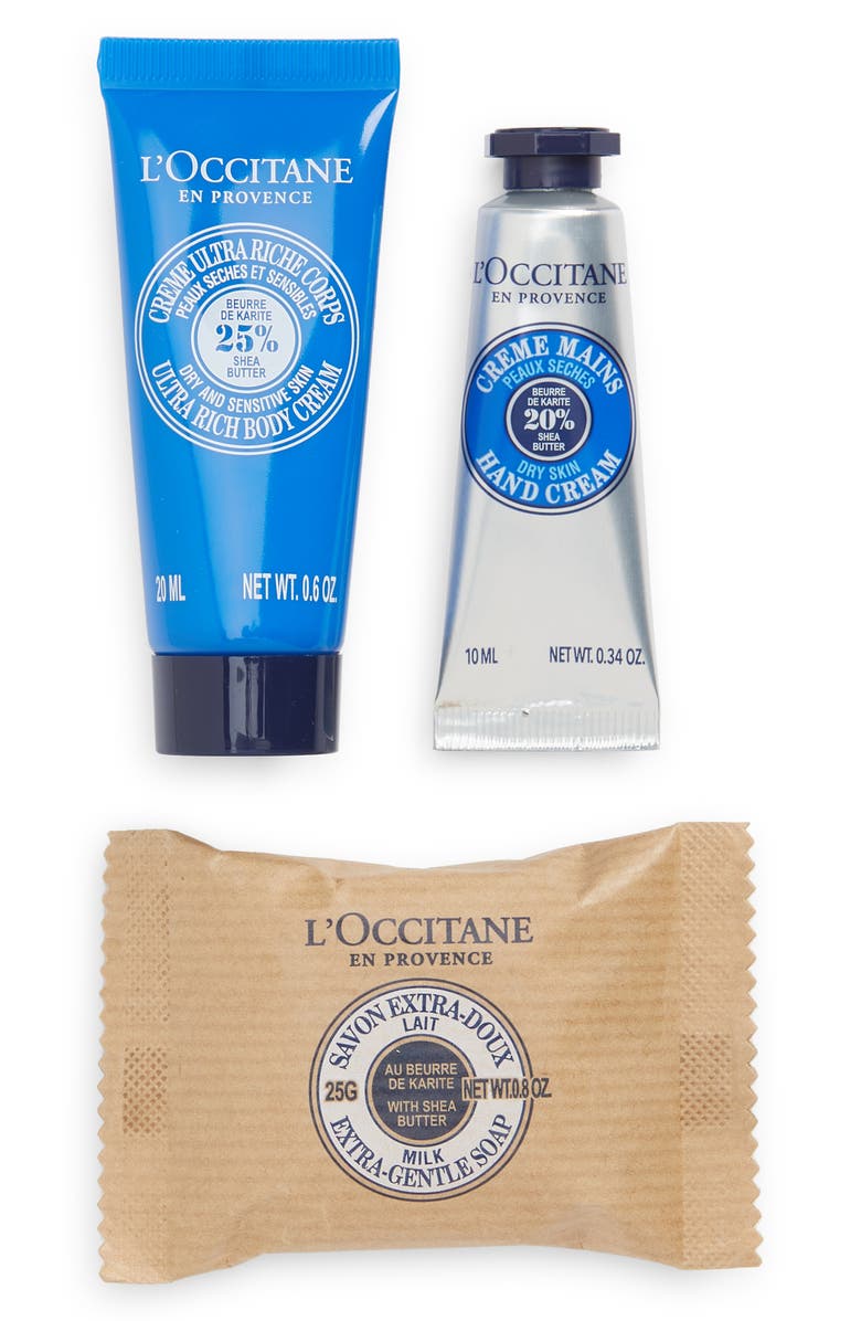L'Occitane Shea Ornament Set USD $16 Value, Alternate, color,