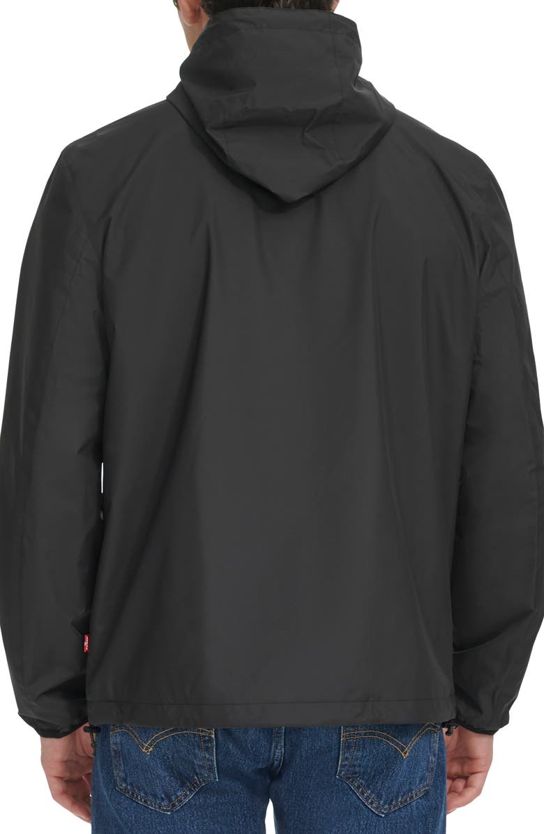 Levi's<sup>®</sup> Water Resistant Hooded Rain Jacket, Alternate, color, 