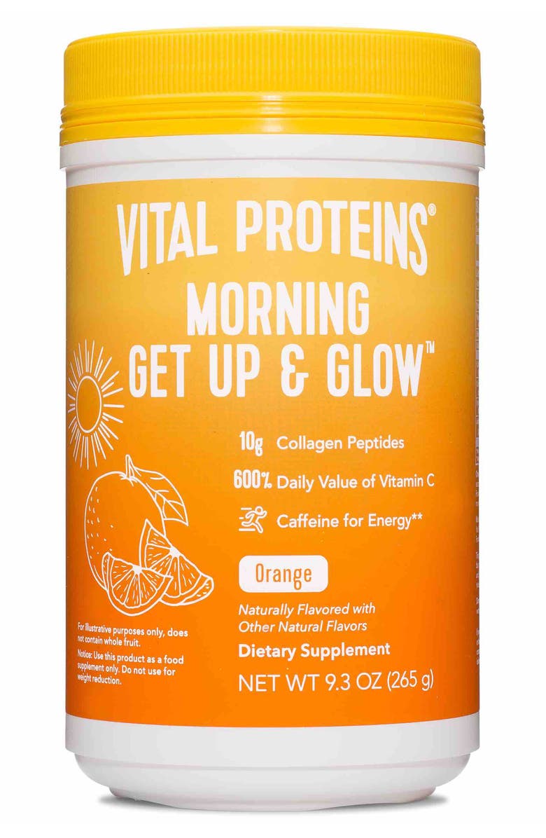 Vital Proteins Morning Get Up & Glow Collagen Dietary Supplement Powder, Main, color, 