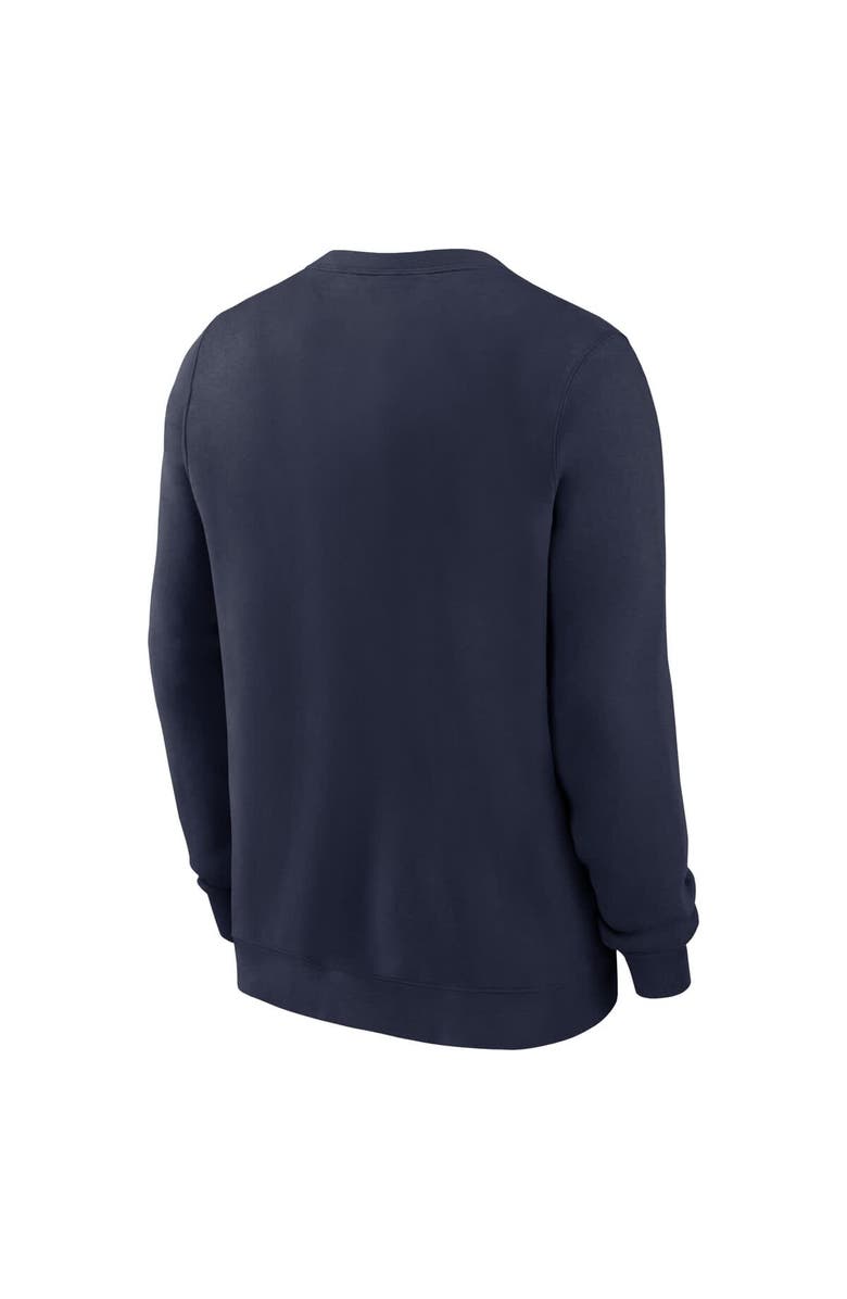 Nike Men's Nike Navy New England Patriots Club Pullover Sweatshirt, Alternate, color, 