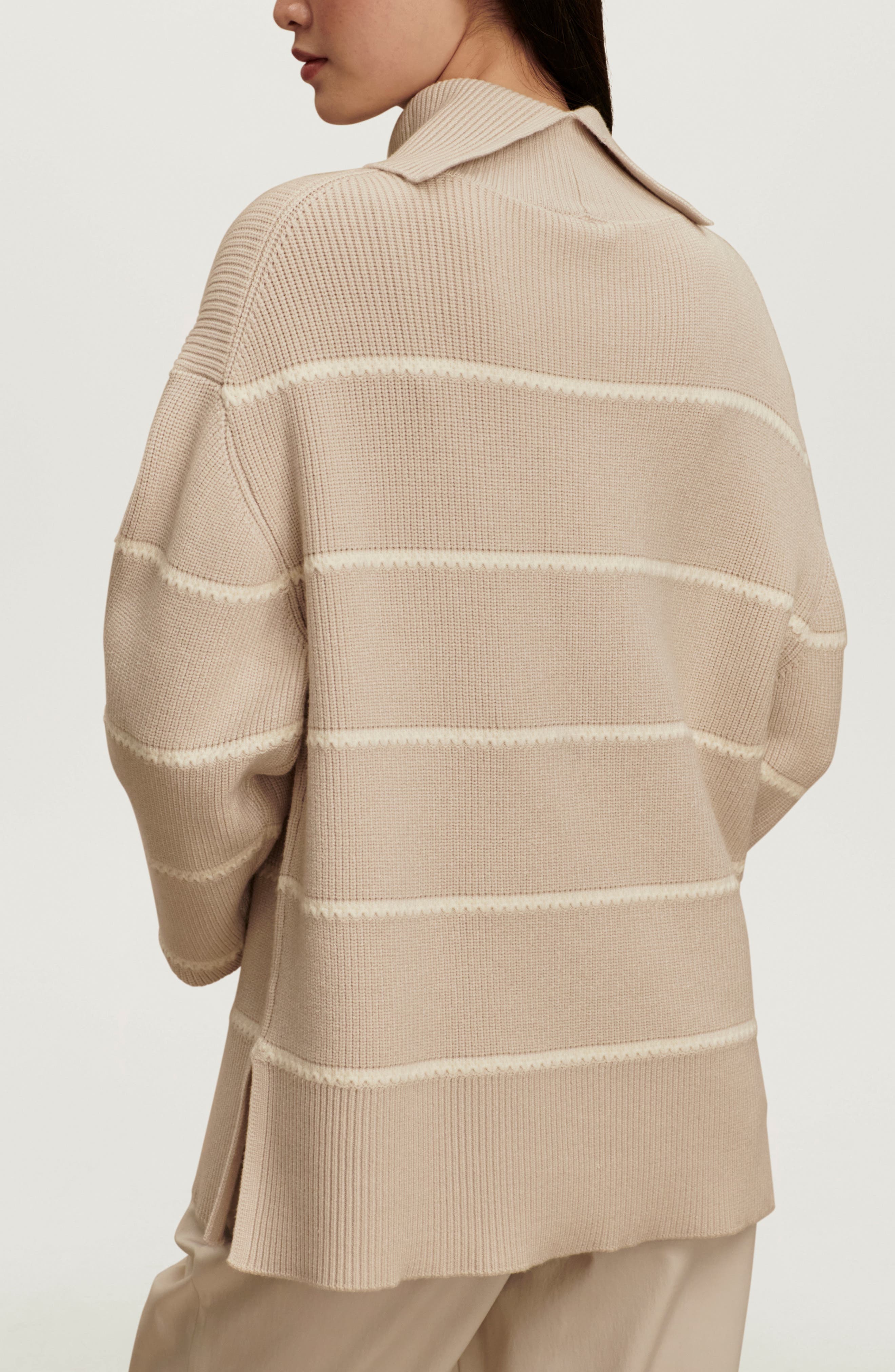 Hamish Split Turtleneck Sweater - image 4