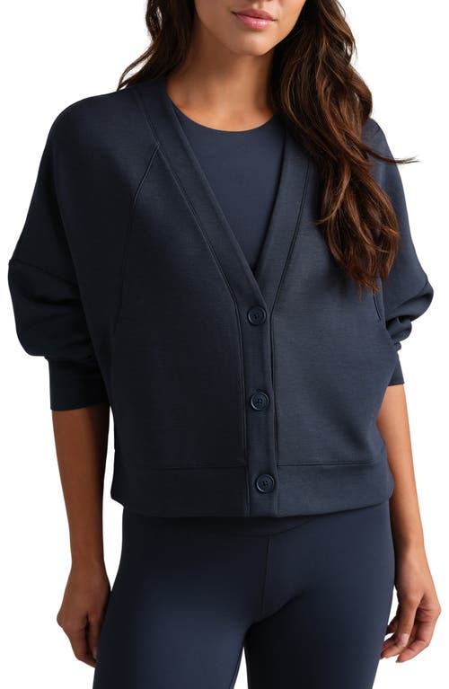 Rhone Dreamglow Cardigan In Blue