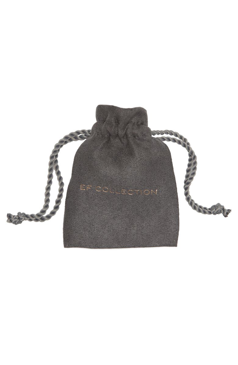 EF Collection Diamond & Topaz Teardrop Pendant Necklace, Main, color, 