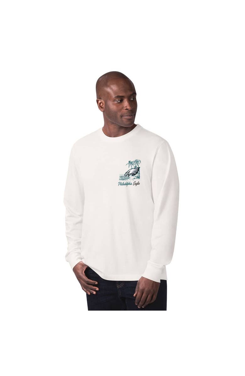 Margaritaville Men's Margaritaville Mint Philadelphia Eagles It's Five O'Clock Somewhere Long Sleeve T-Shirt, Main, color, 