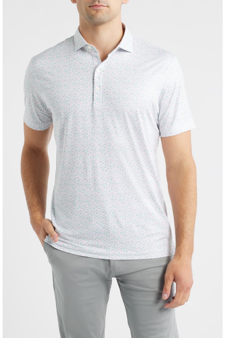 Marietta Featherweight PREP-FORMANCE Jersey Polo, Main, color, CILANTRO