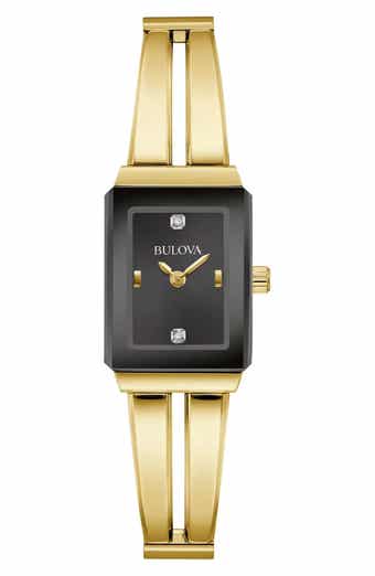 BULOVA Diamond Bracelet Watch, 30mm x 9.2mm