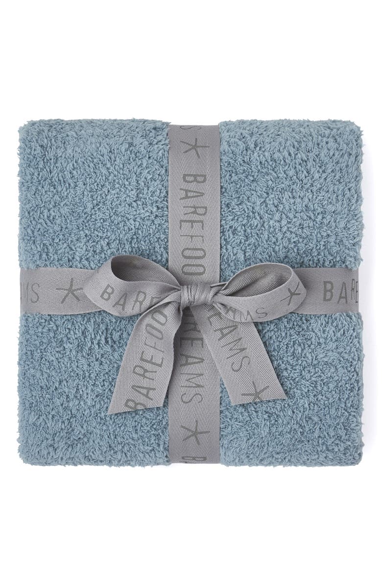 Barefoot Dreams<sup>®</sup> CozyChic<sup>®</sup> Stroller Blanket, Main, color, Azure