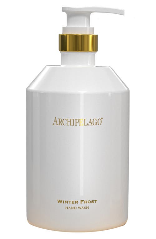 Archipelago Botanicals Winter Frost Hand Wash in White 