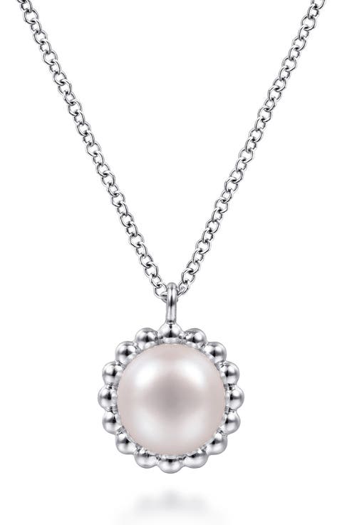 Bujukan Pearl Pendant Sterling Silver Necklace
