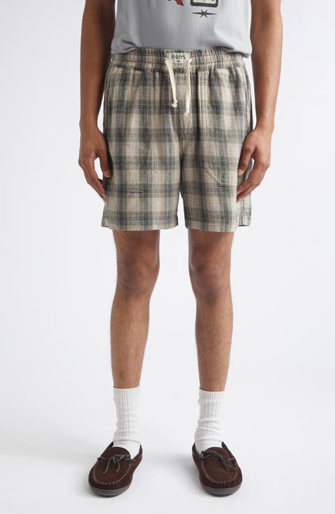 Kennedy Plaid Cotton Flannel Shorts