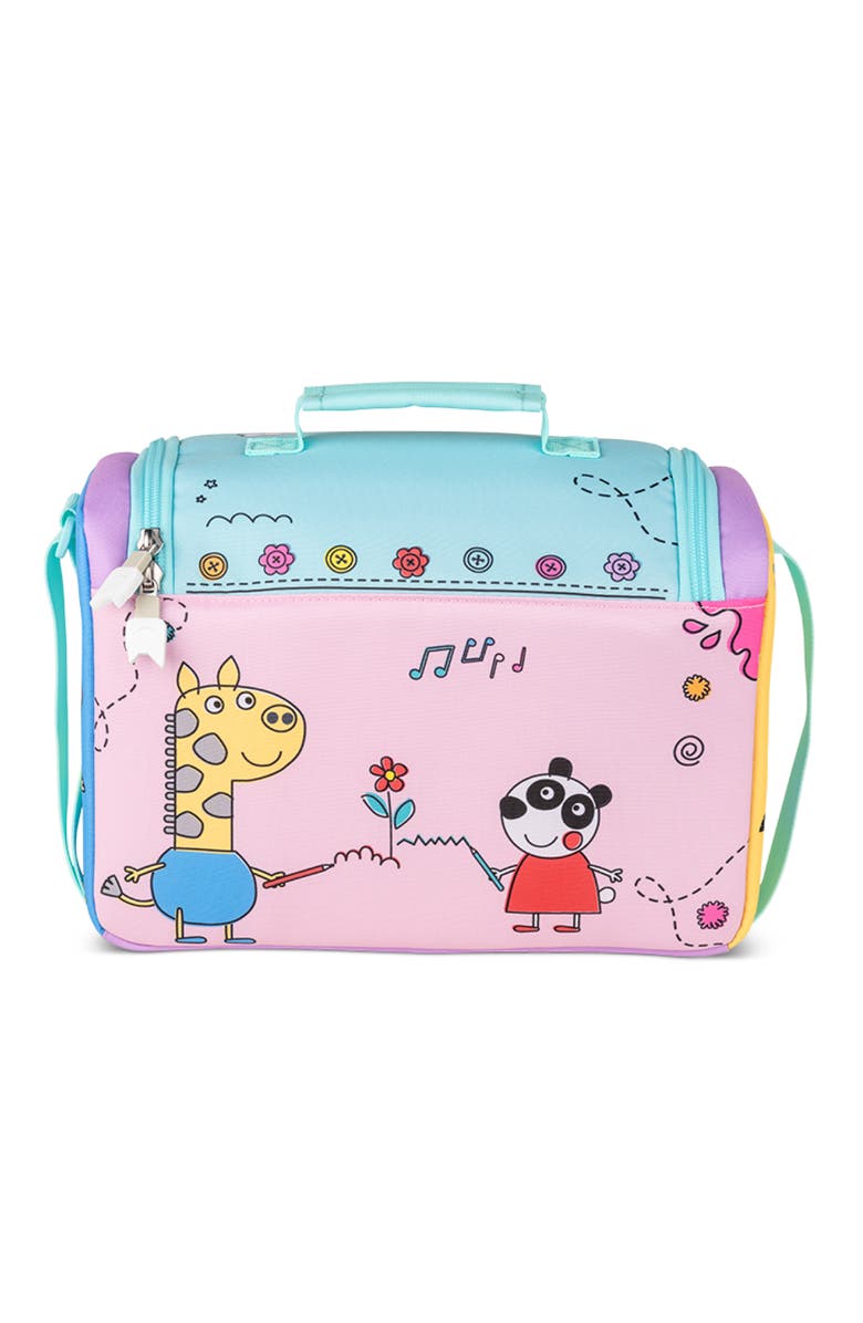 tonies Peppa Pig Listen 
Play Bag, Alternate, color, Purple Multi