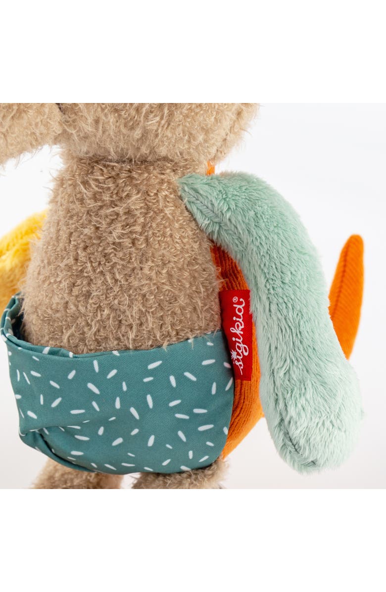 sigikid Patchwork Kangaroo Plush Toy, Alternate, color, Multicolored