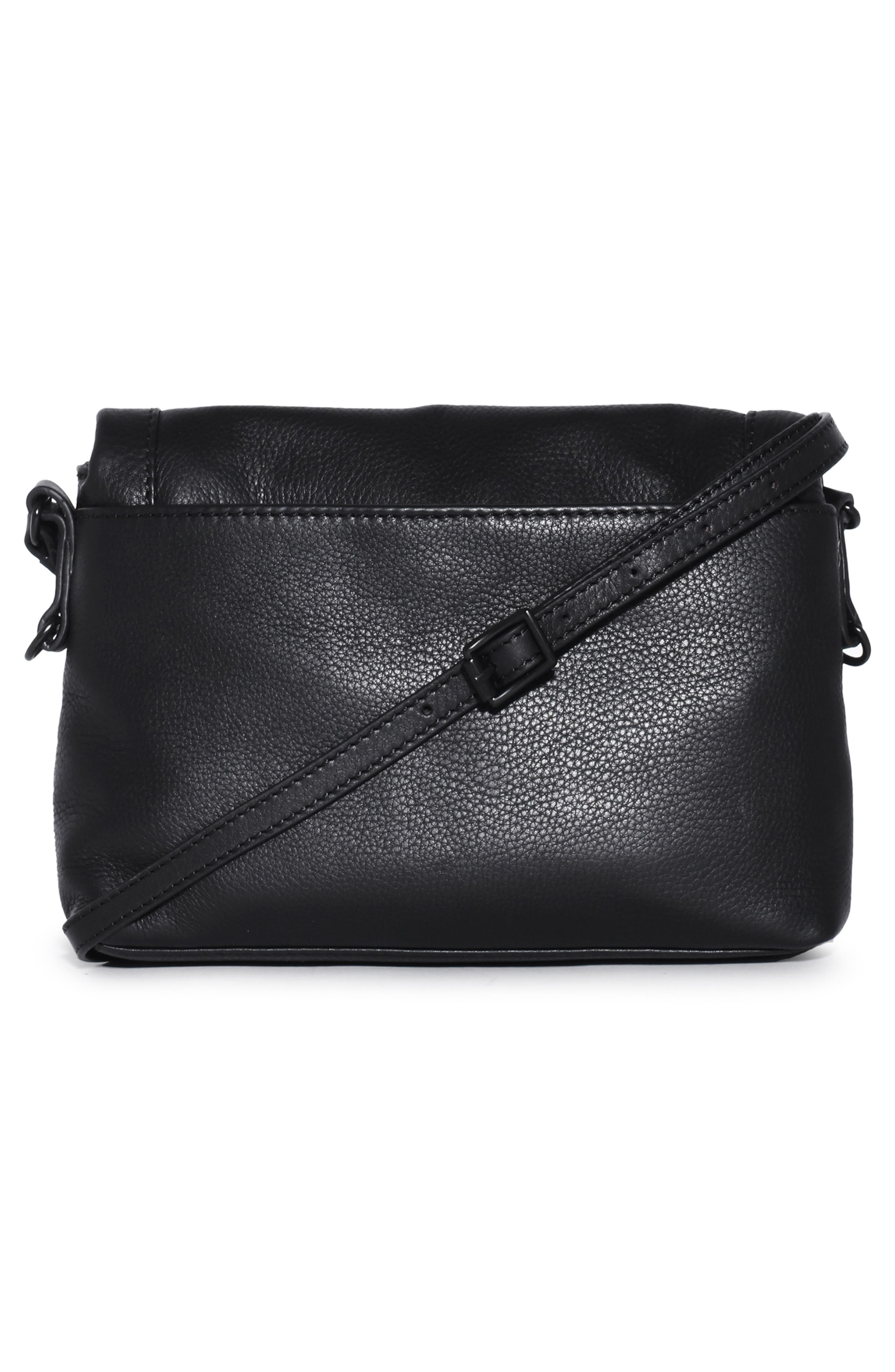 AIMEE Crosstown Double Entry Leather Crossbody Bag, Alternate, color, 