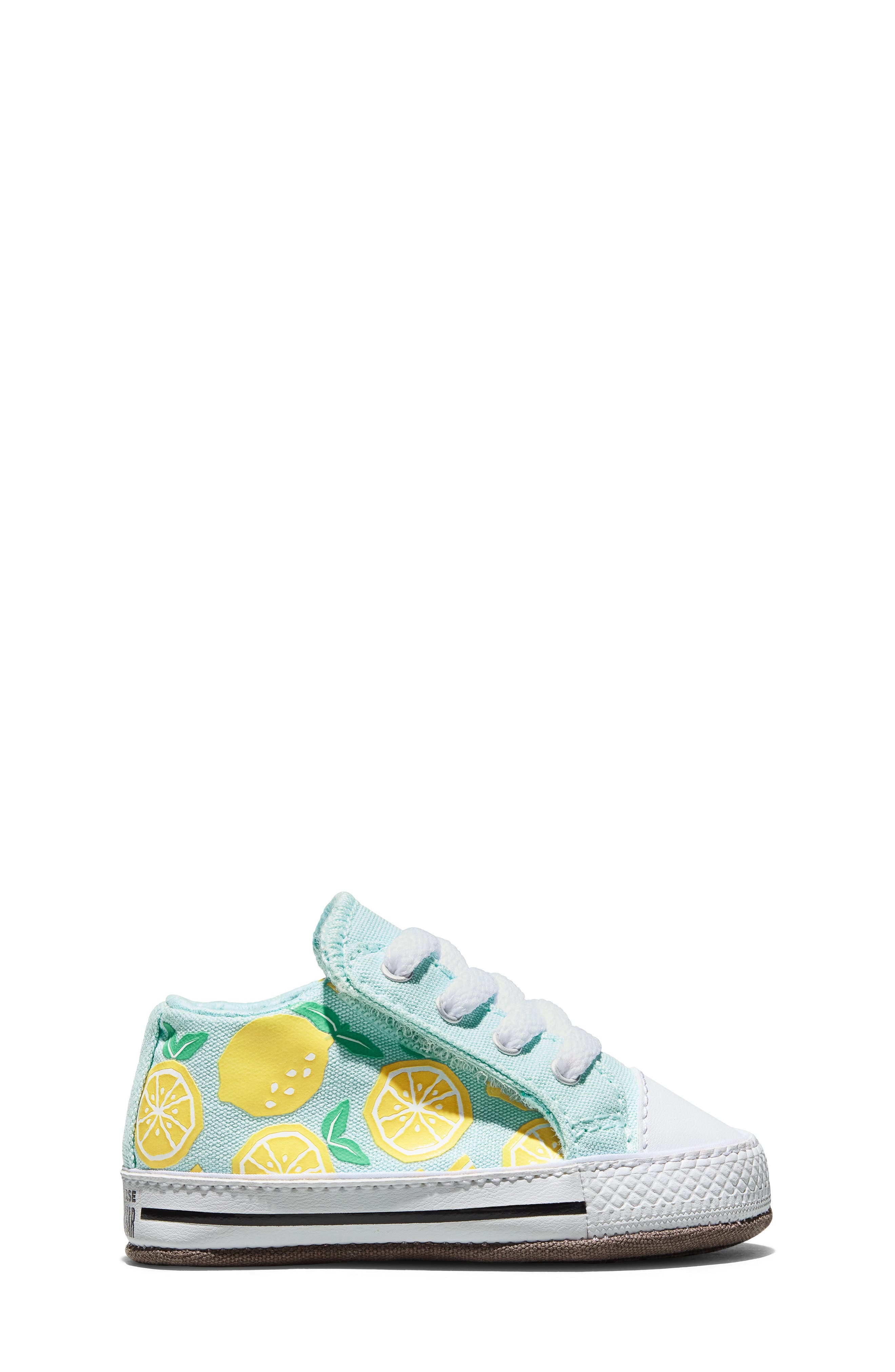 Converse Chuck Taylor<sup>®</sup> All Star<sup>®</sup> Cribster Crib Shoe, Alternate, color, Rained Out/ Dandy Lion/ White