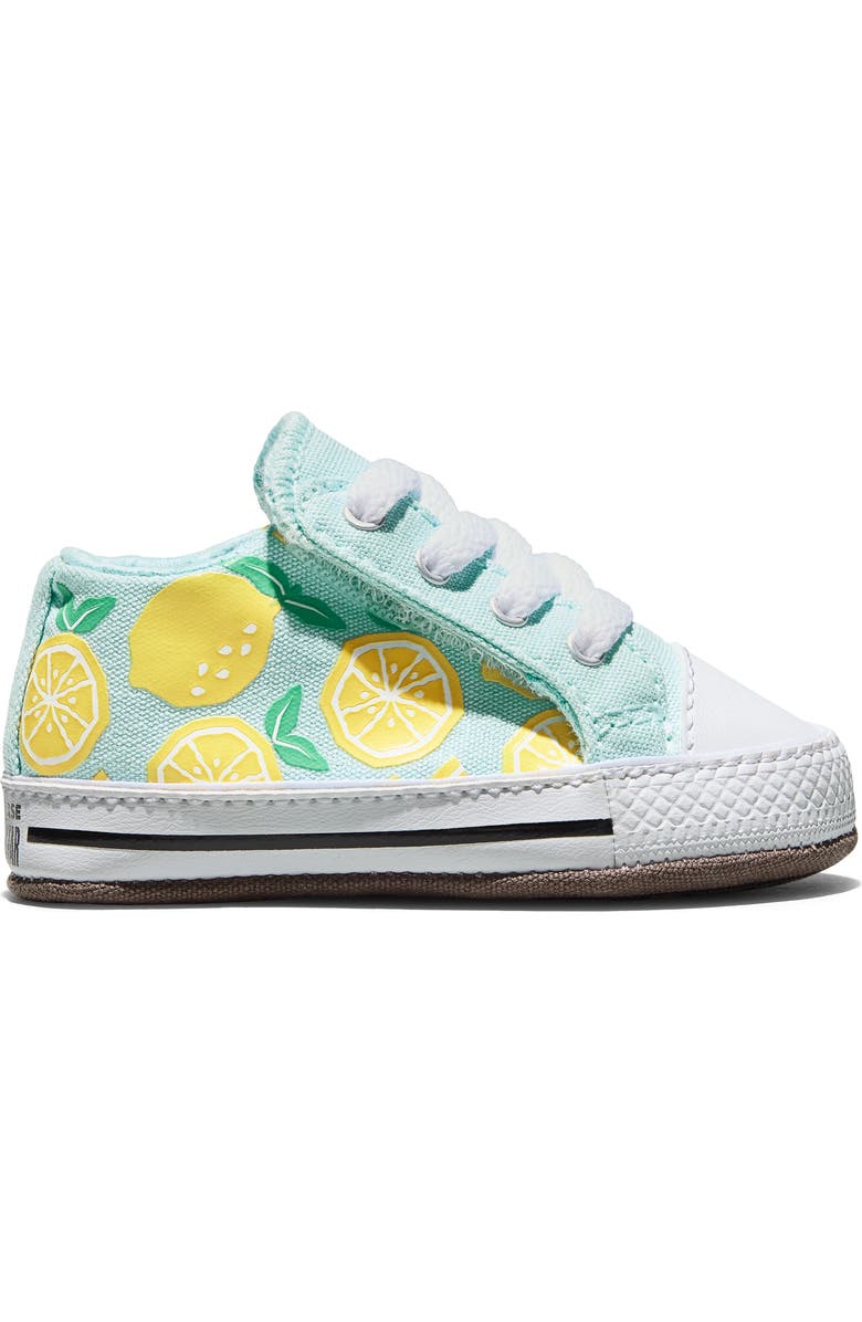 Converse Chuck Taylor<sup>®</sup> All Star<sup>®</sup> Cribster Crib Shoe, Alternate, color, Rained Out/ Dandy Lion/ White