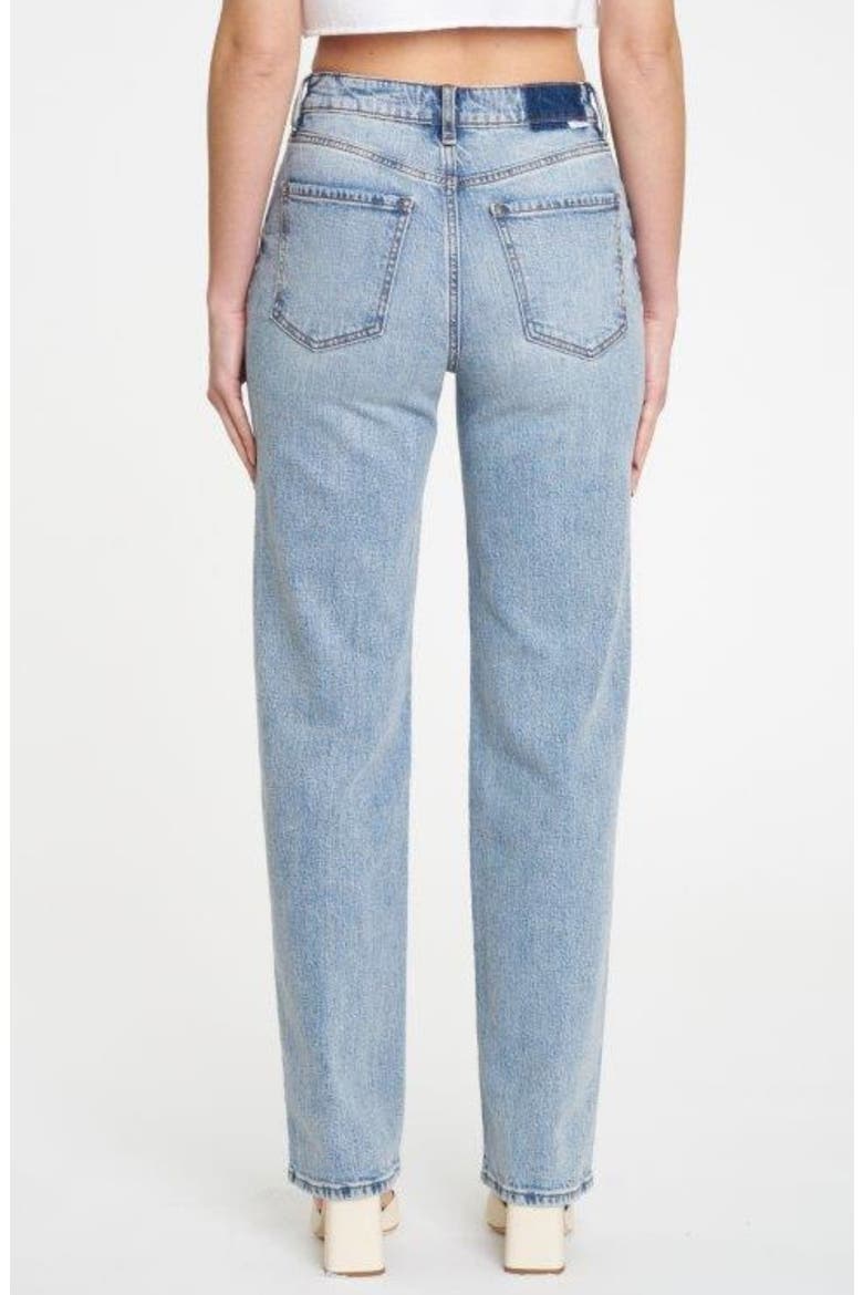 Sundaze High Waist Dad Jeans, Alternate, color, GIRL CRUSH