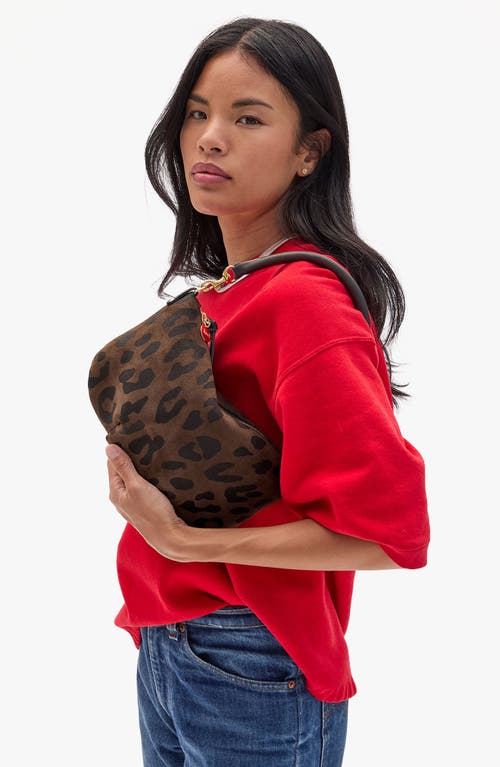 Clare V . Petit Moyen Woven Messenger Bag In Brown