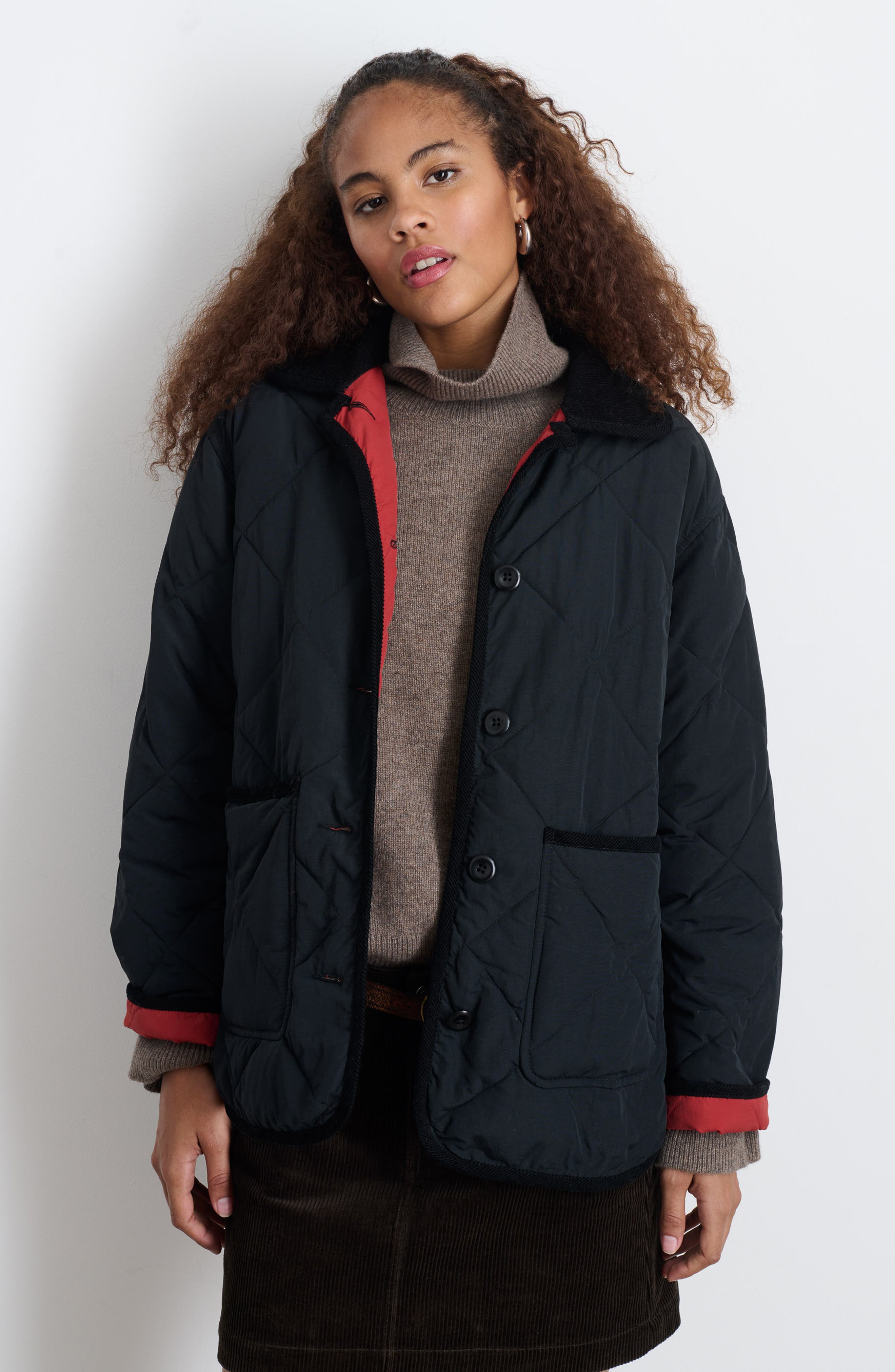 Alex Mill Quinn Quilted Nylon Jacket (Women) | Nordstrom