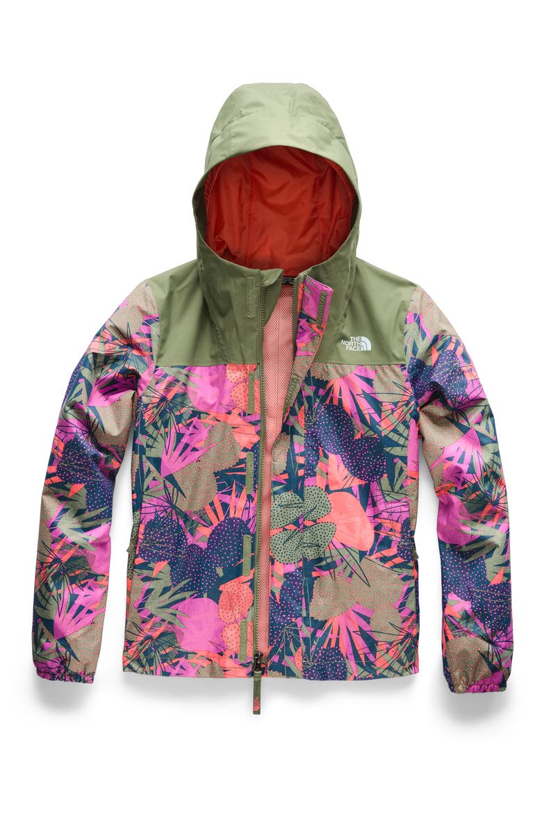Resolve Reflective Waterproof Parka, Main, color, FOUR LEAF CLOVER AGAVE PRINT