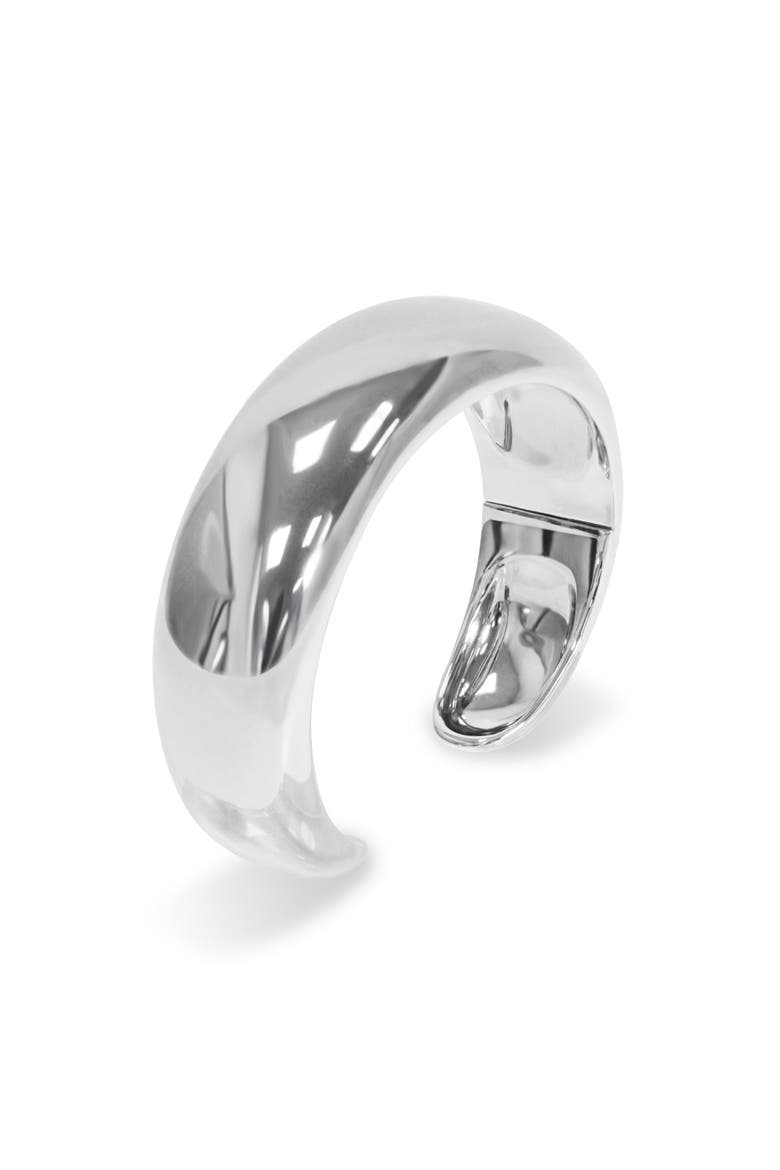Drop Bangle, Main, color, Silver