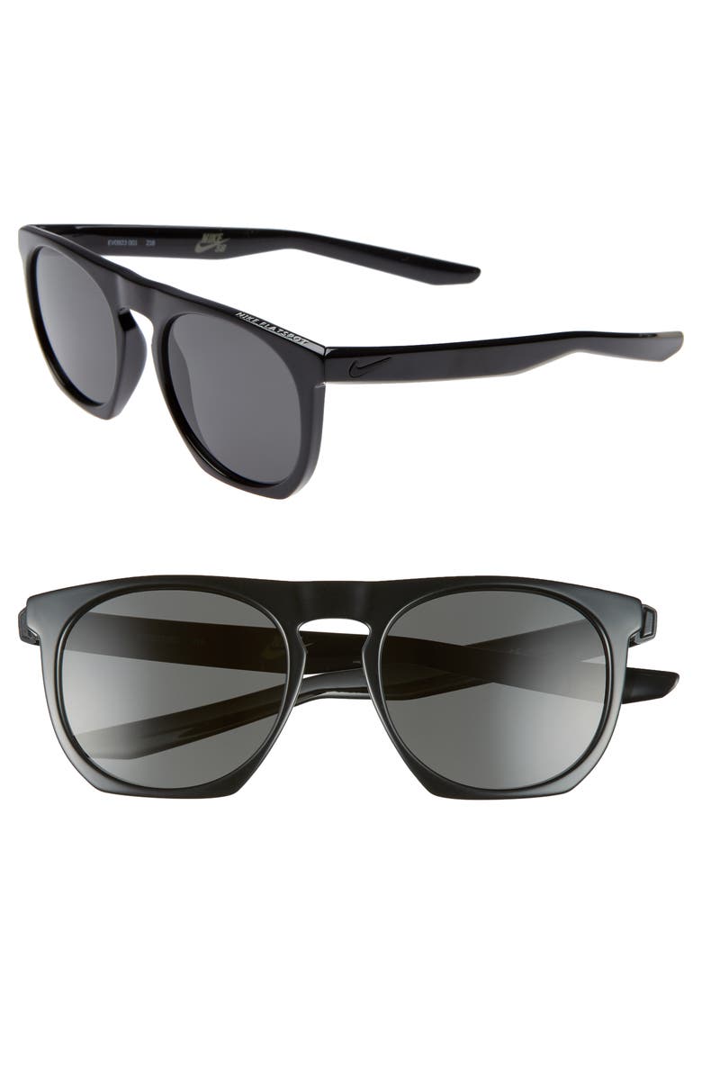 Nike Flatspot 52mm Flat Top Sunglasses, Main, color,