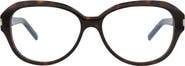 Saint Laurent 57mm Round Optical Glasses