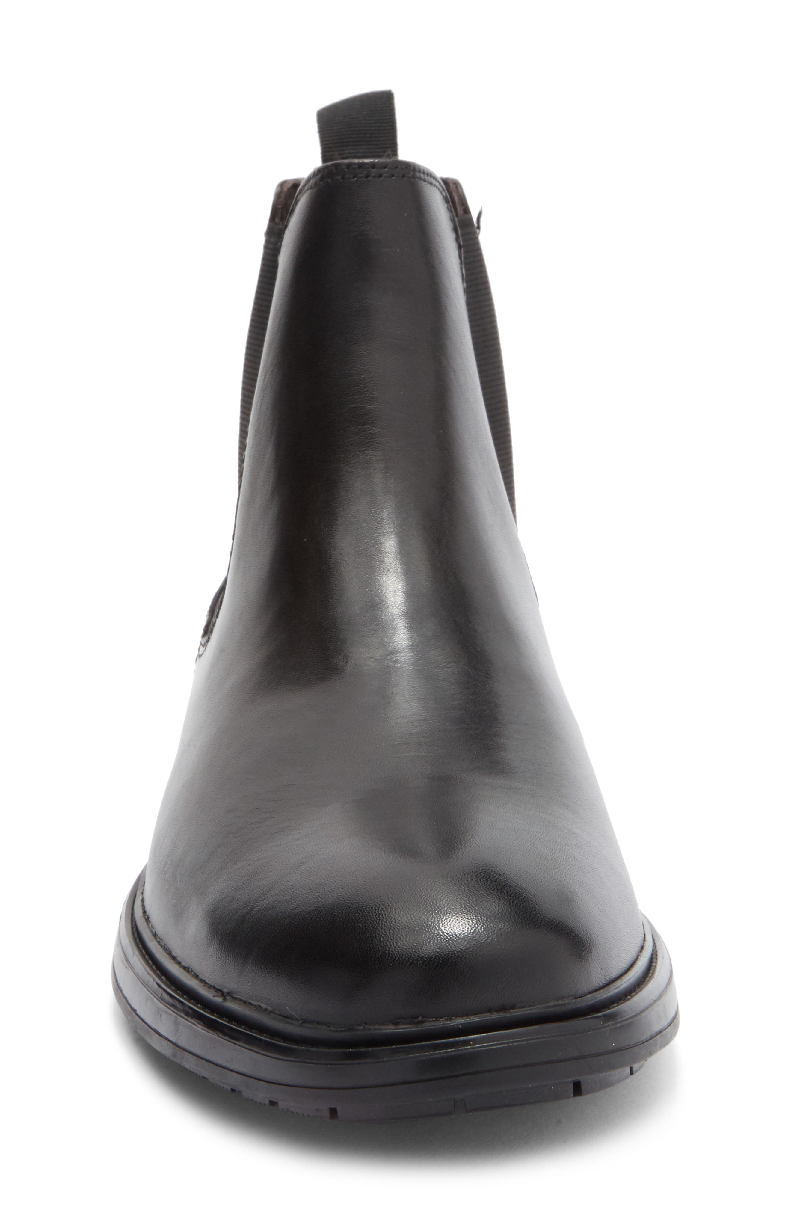 VITTORIO RUSSO Peter Chelsea Boot, Alternate, color, Vit Val Black