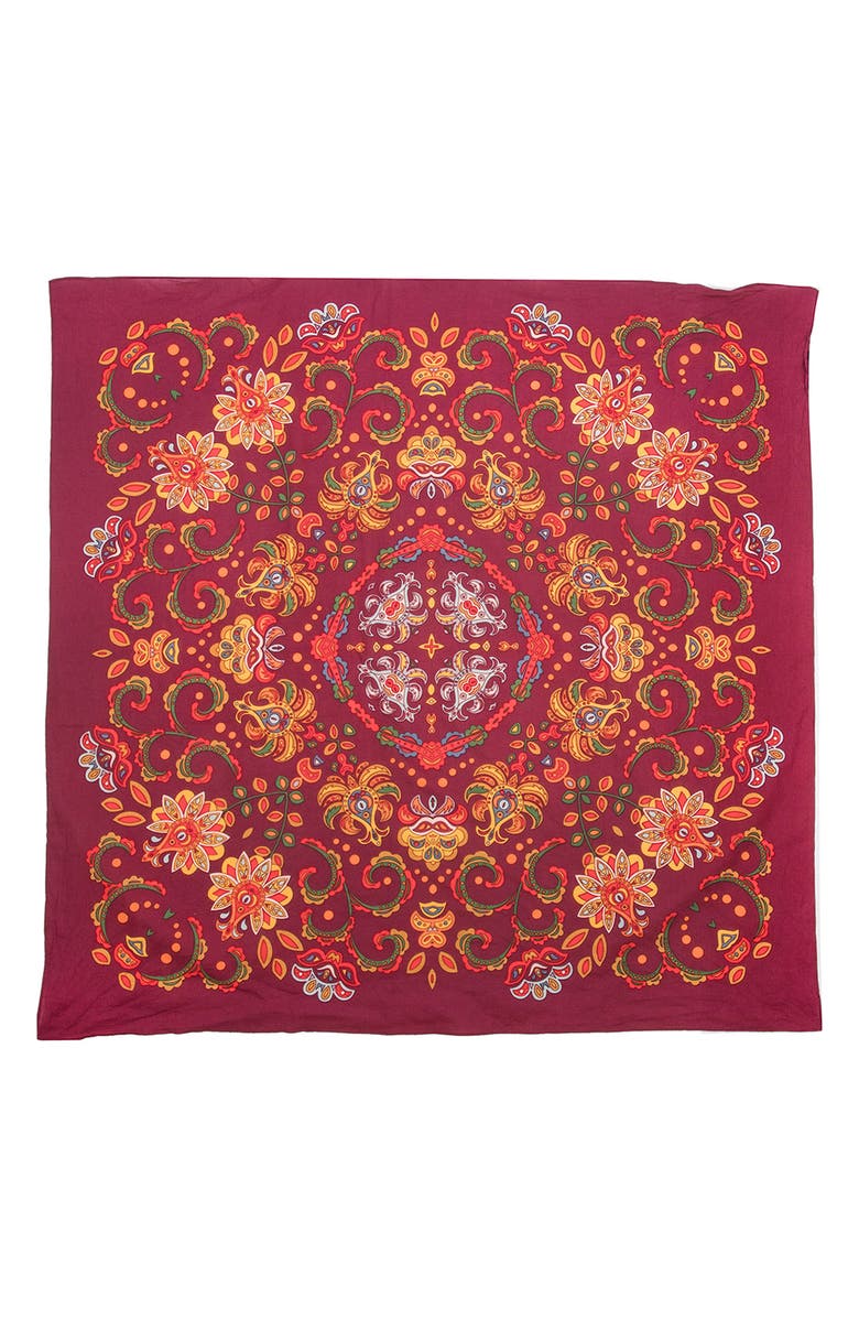SAACHI Modern Paisley Print Bandana, Main, color,