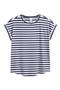  Navy- White Charm Stripe
