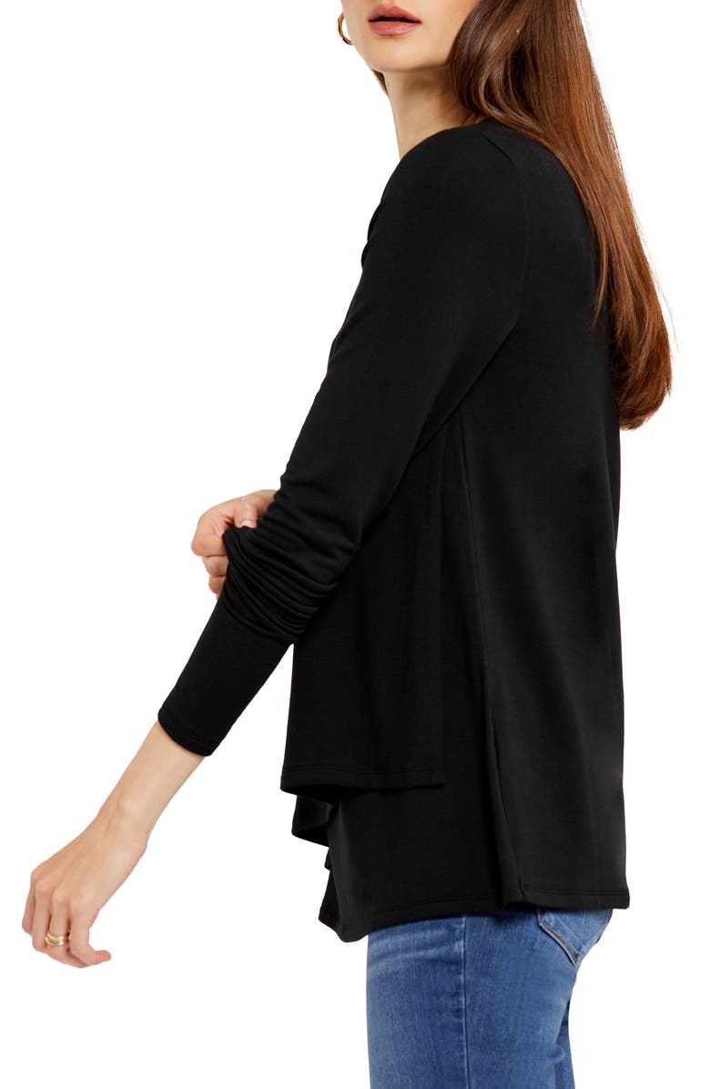 A PEA IN THE POD Long Sleeve Nursing T-Shirt, Alternate, color,