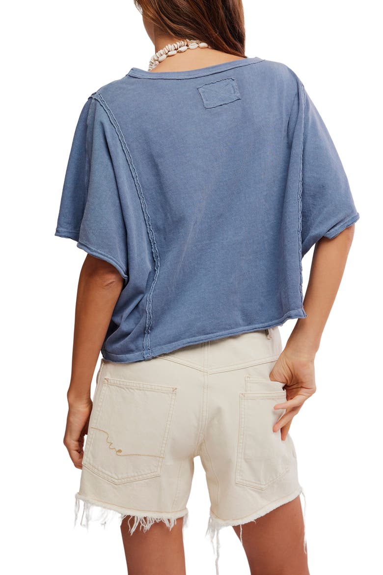 Next Level Batwing Oversize T-Shirt, Alternate, color, NIGHT SHADOW