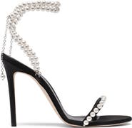Zena Ziora Lady Antoinette 100 Pearl Stiletto Sandal