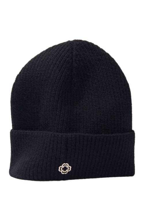 Maje Wool And Cashmere Hat In Black