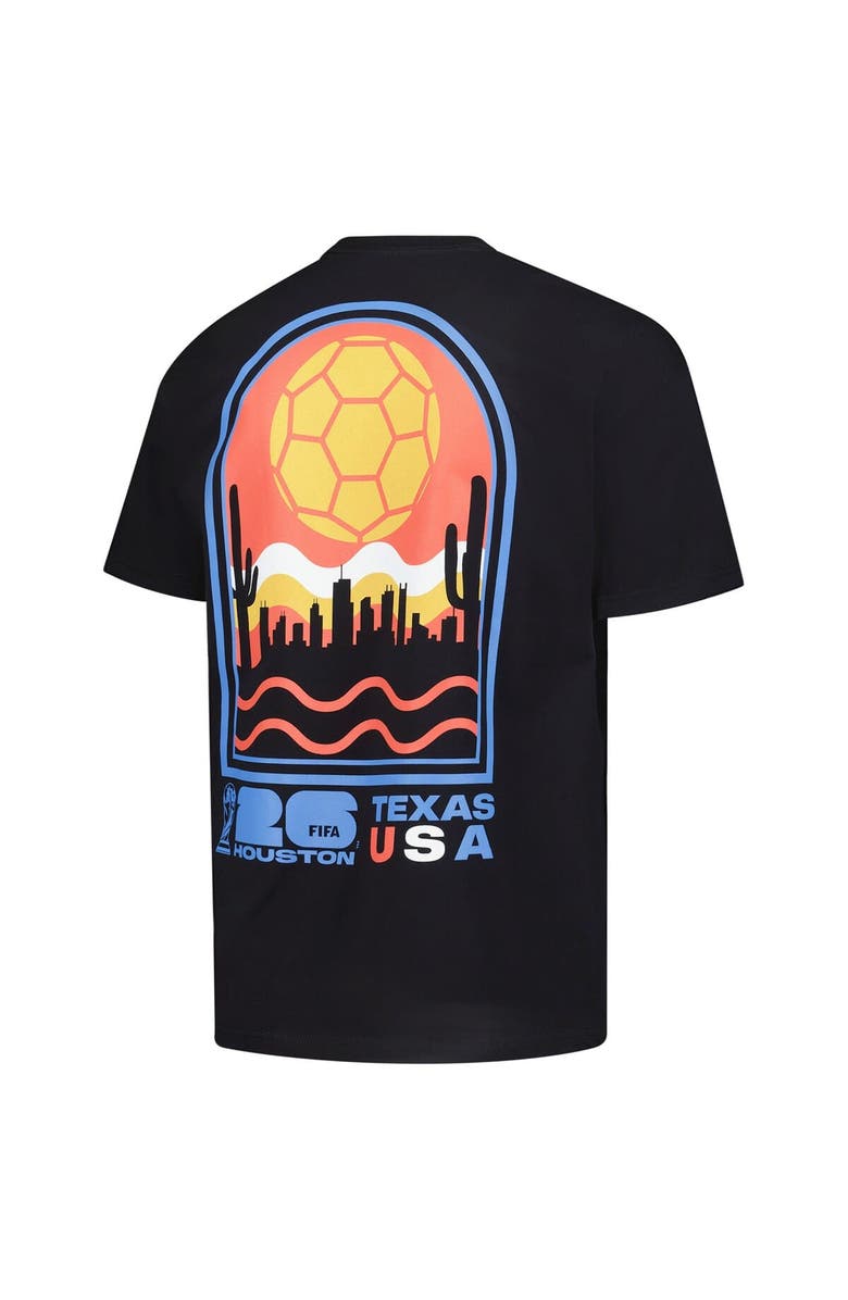 Outerstuff Men's Outerstuff Black 2026 FIFA World Cup Houston Host City Local Oversized T-Shirt, Alternate, color, Black