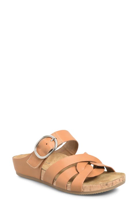 Gianna Platform Wedge Slide Sandal (Women)