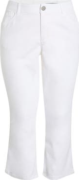 Wit & Wisdom Bennett High Waist Crop Barely Bootcut Jeans