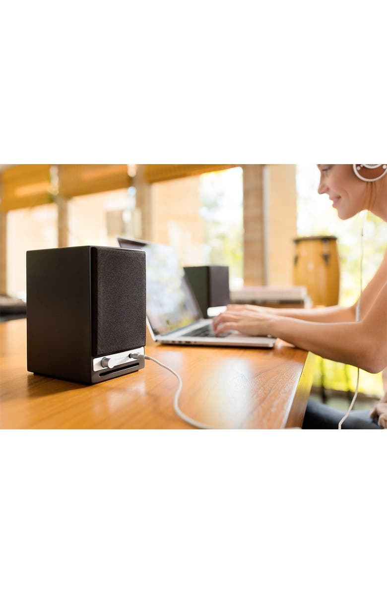 Audioengine HD3 Premium Desktop Speakers System w/Bluetooth aptX-HD, Alternate, color, Black