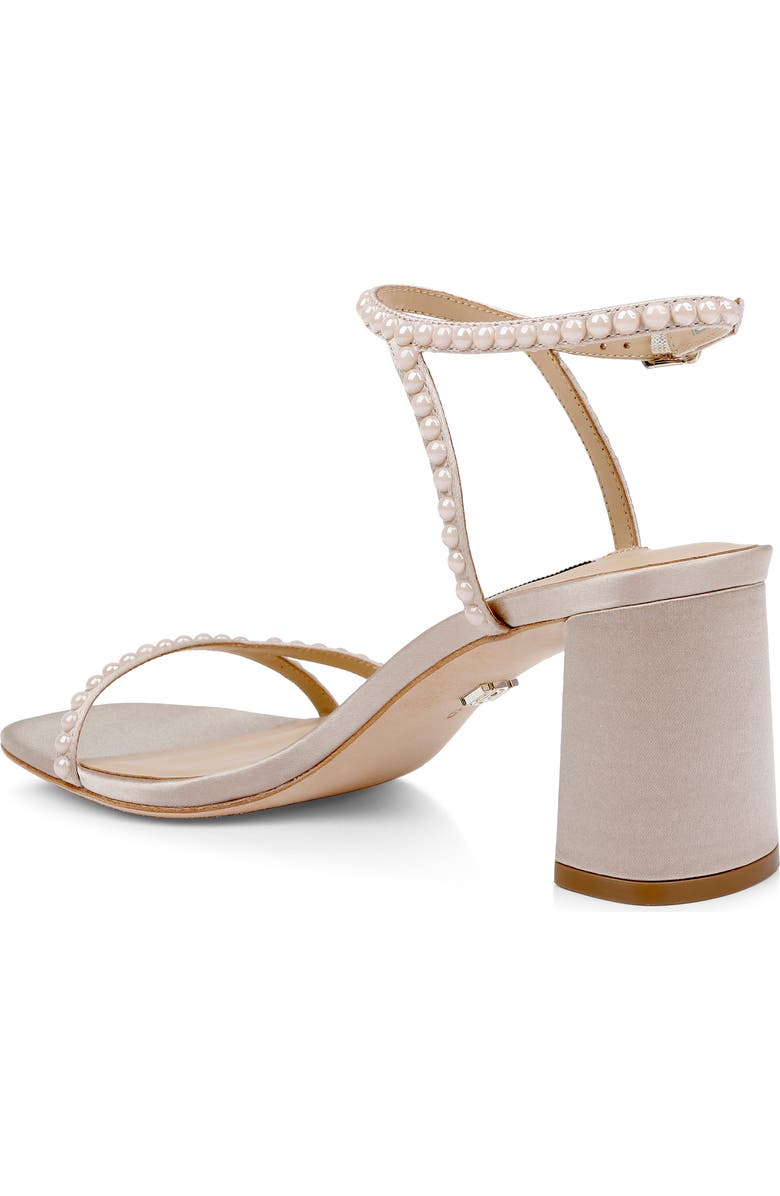 Badgley Mischka Collection Giabella Ankle Strap Sandal, Alternate, color, Soft Beige