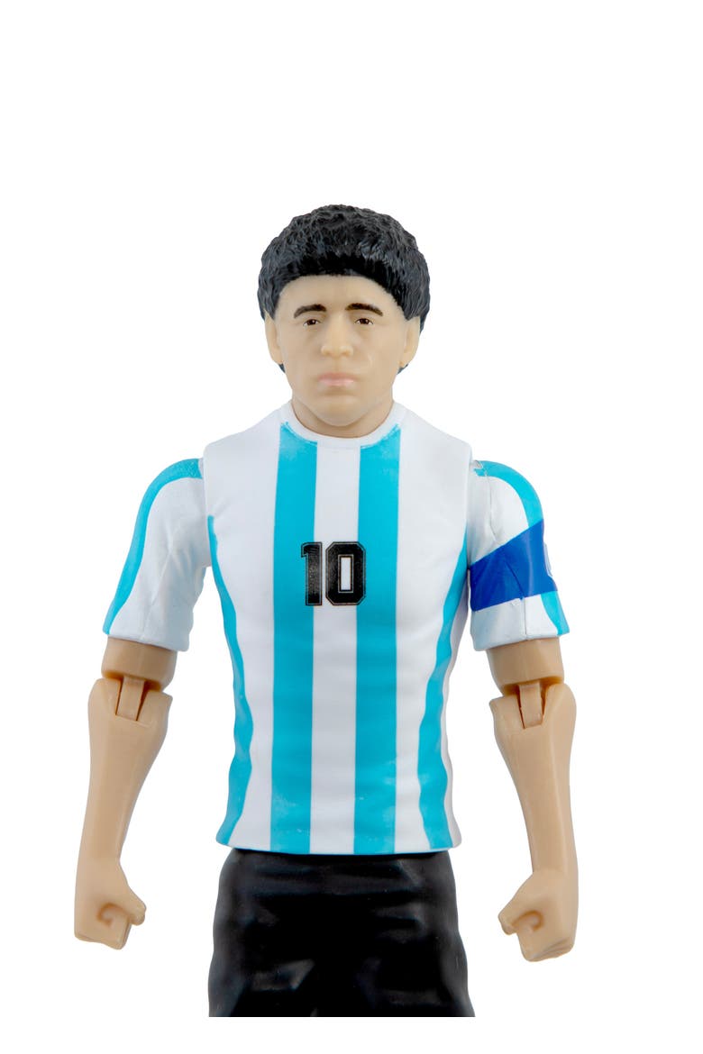 Sockers Legends Diego Maradona Argentina 8" Soccer Action Figure, Alternate, color, Blue