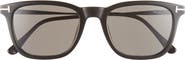 TOM FORD Arnaud 53mm Polarized Square Sunglasses